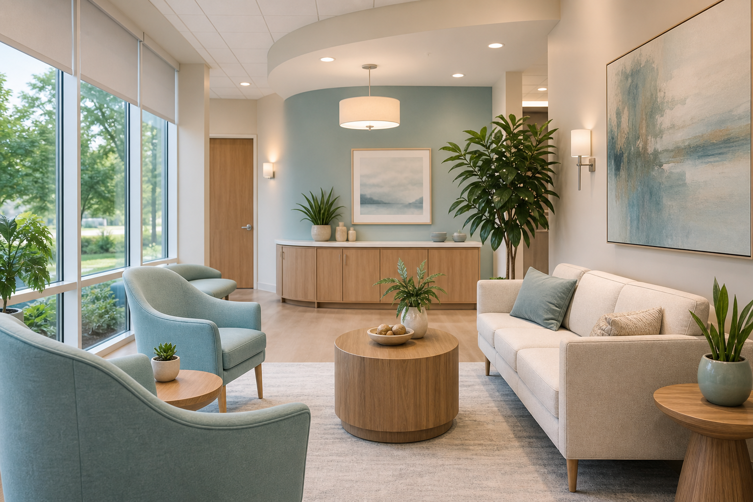 Northgate's calm waiting room